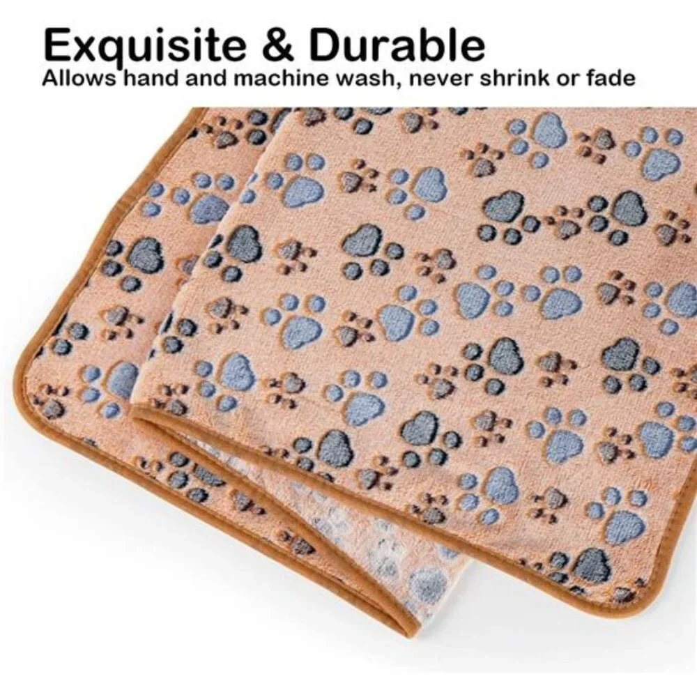 1 Pack PET Blanket, Soft Puppy Blankets Fleece Flannel (41